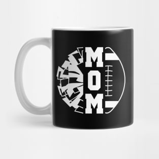 Cheer Football Cheerleading Mom Of Both Game Day Vibe Mug